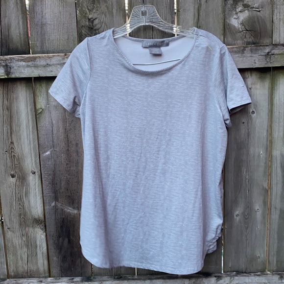 Lark and Grey gray tee sz. L - Picture 1 of 2